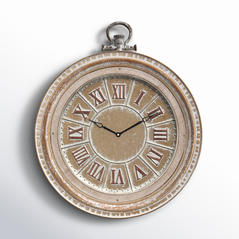 Boykins Metal Wall Clock