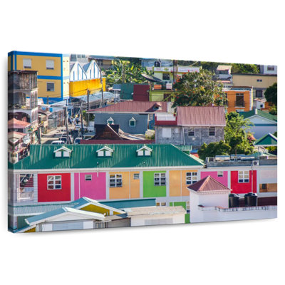 Nicci Barbados Colorful Buildings