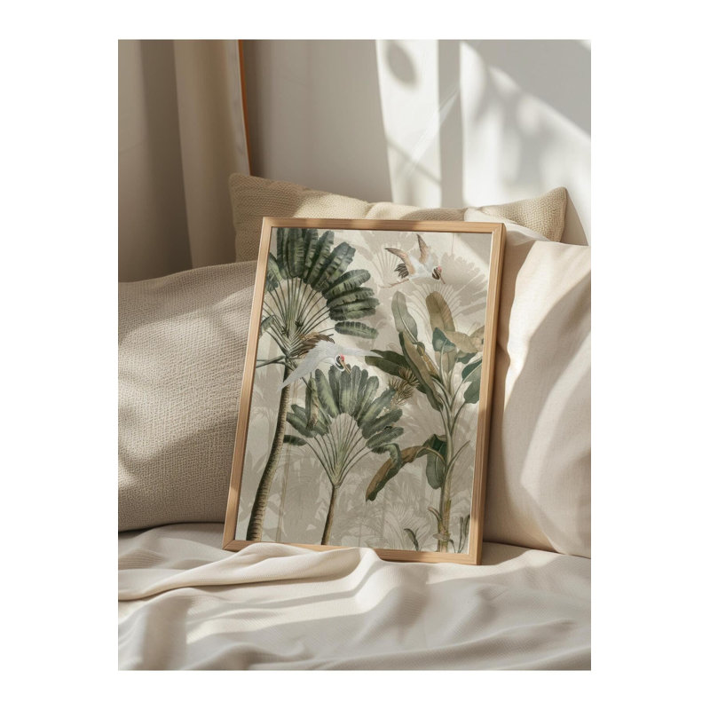 Peinture décorative encadrée