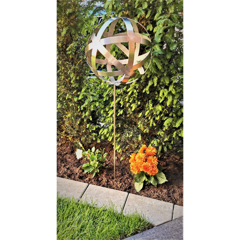 Celedonia Stainless Steel Garden Art, 100cm H x 20cm W x 20cm D, 1