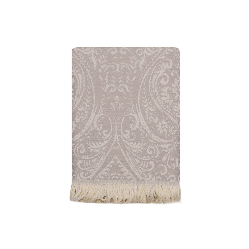 Serviette de plage 100% coton Lawlor, Beige