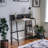 Rustic Oak With Black Finished Legs Writing Desk