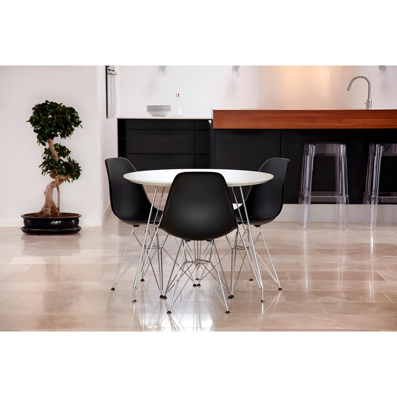 Chaise d'appoint Drumwright, Noir