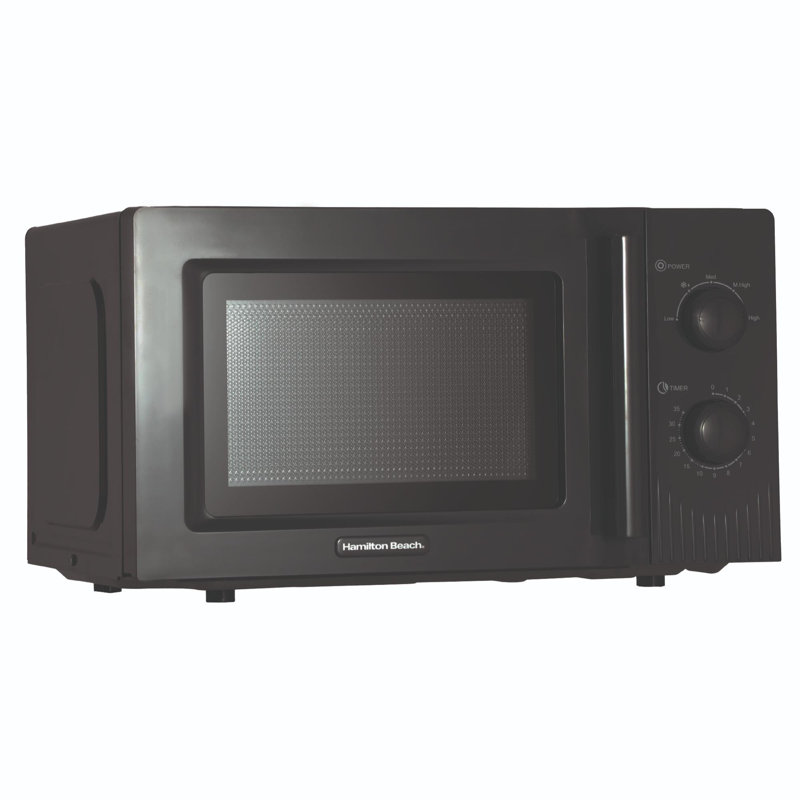 Hamilton Beach MIAMI MICROWAVE 45.6cm 0.02m³ L 800W - Watt Countertop Microwave, Gray