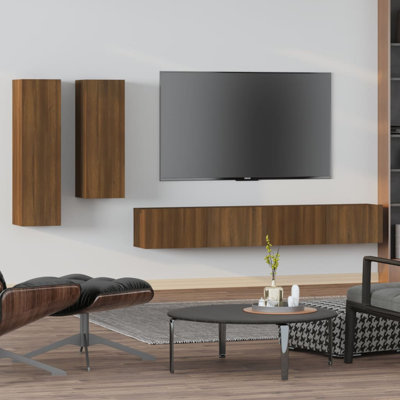 Ensemble de meuble télé vidaXL Bois d'ingénierie