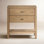 Deirdre 2 - Drawer Woven Nightstand