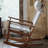 High quality comfortable and durable teak rocking