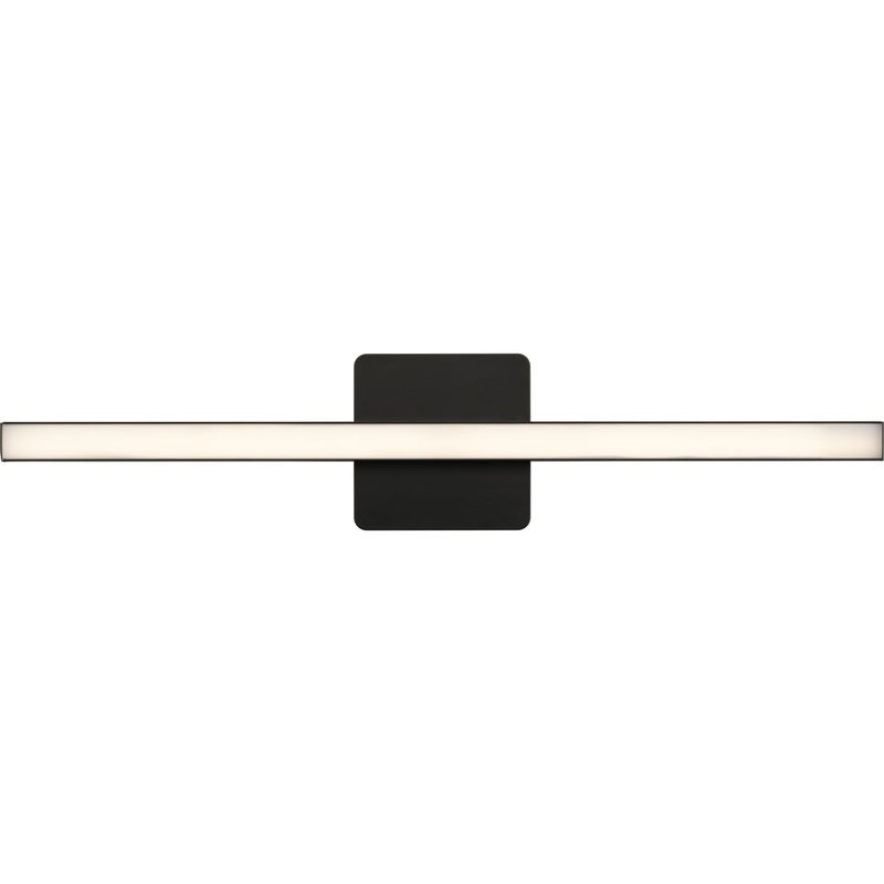 Dimmable LED Vanity Light, Matte Black