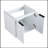 Alroi 59.60 " W Wall Mounted 2 Double Vanity Bathroom Vanity With Top