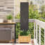  Garden Privacy Screen Silver 32 X 140 Cm Stainless Steel-216446044