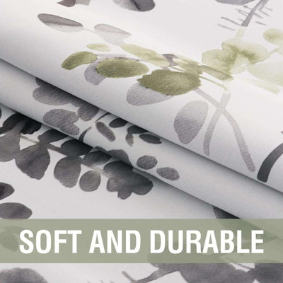 Valance for Kitchen Windows/Living Room/Bedroom Blackout Rod Pocket Valance Curtains, 2 Panels