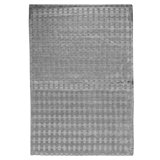 Geometric Area Rug in Gray