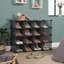 16 Pair Stackable Shoe Storage Box-1230200586
