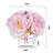 Faux Silk Peonies Arrangement in Vase-858377744
