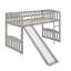 Lit mezzanine avec glissoire et échelle-995155378