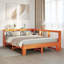 Bookcase Bed Without Mattress Solid Wood Pine-1938820481-1922085636