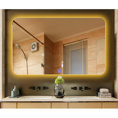 Miroir de salle de bain/meuble-lavabo moderne cércis