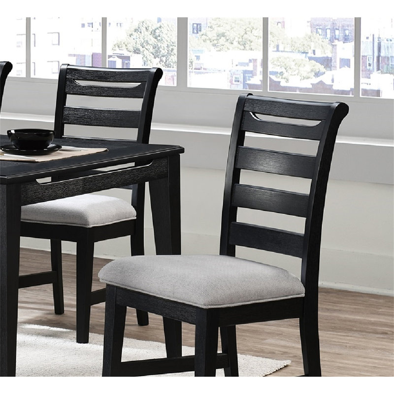 Chaises de salle à manger modernes avec dossier rembourré