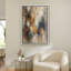 Abstrait coloré, art moderne, reproduction d'art sur toile encadrée-120747879-120747878-120747890