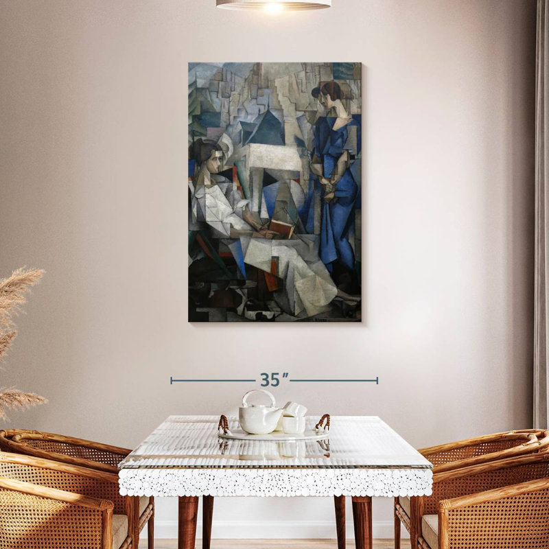 Portrait de deux femmes Avery, H 45 po x l 30 po