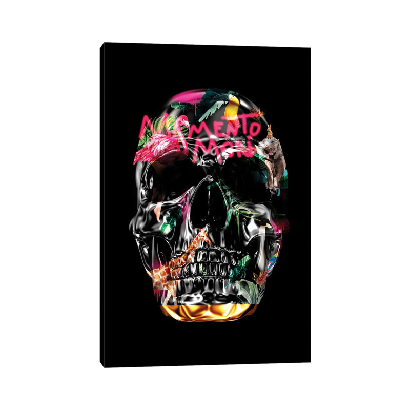 Memento Mori | Skulls by Danilo De Alexandria - Wrapped Canvas Gallery-Wrapped Canvas Giclée, 20.32 cm H x 30.48 cm W