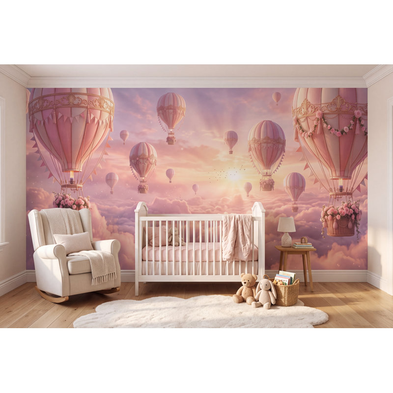 Wall Mural, 120"W × 100"H, Peel and Stick