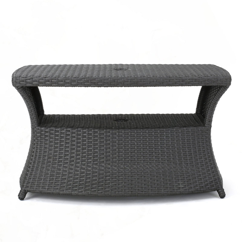 CHAISE LOUNGE SIDE TABLE, Grey