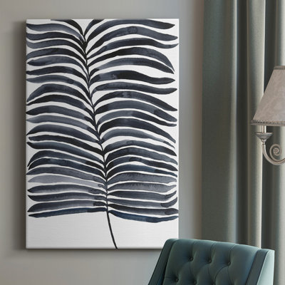 " Indigo Fronds II " Painting Print