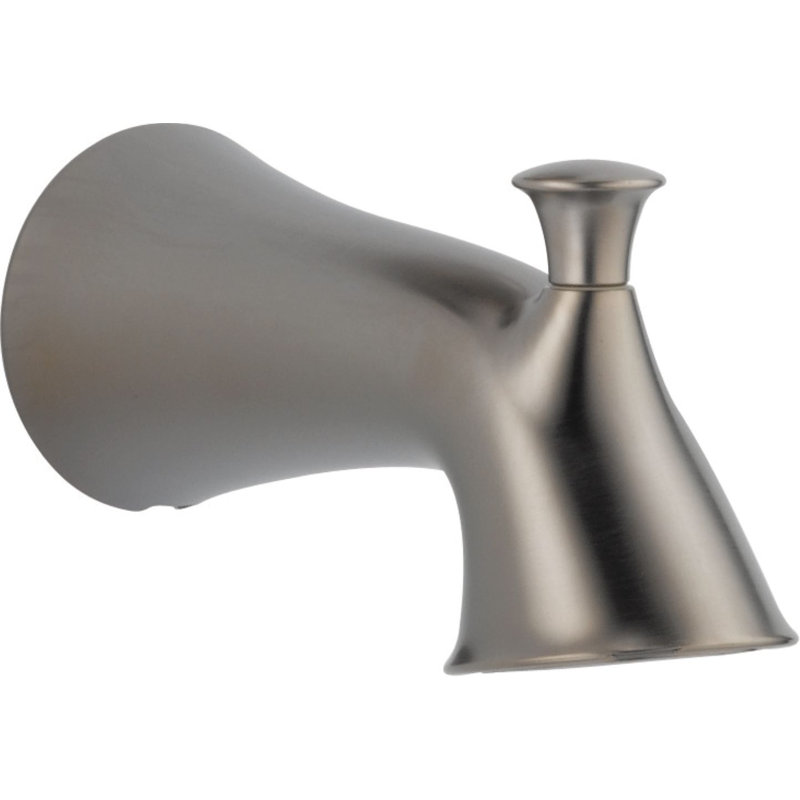 Lahara Wall Mounted Tub Spout Trim with Diverter, Brilliance Stainless
