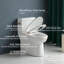 Toilette allongée une pièce à simple chasse 1,28 GPF Alaric