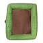  Lit matelassé avec traversin, vert, grand