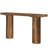 Thick Wood Leg Console Table