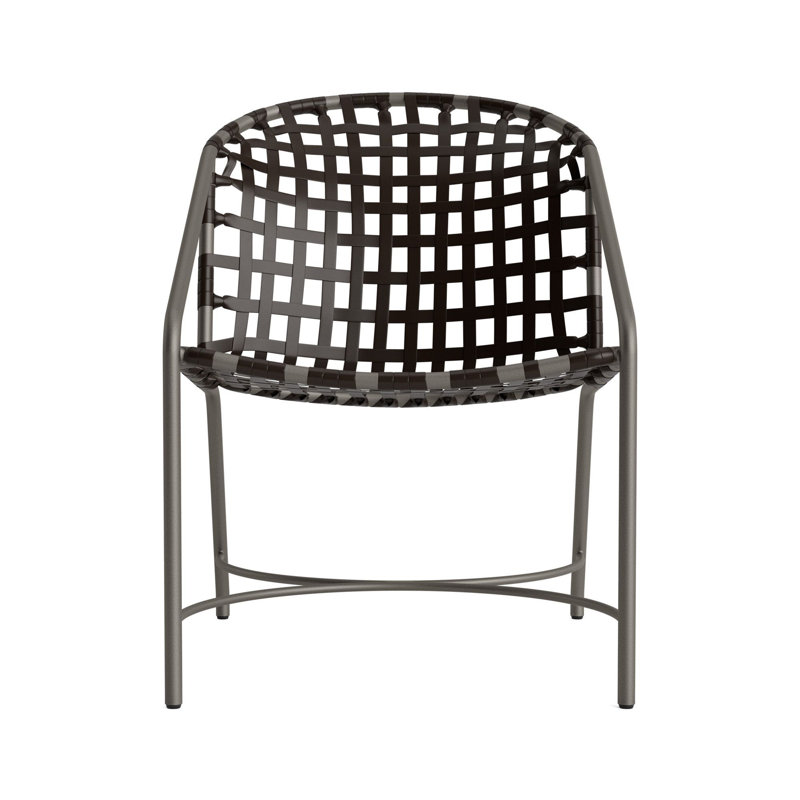 Kantan Outdoor Lounge Chair, Mica/Coffee