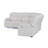 U6026 White Laf Sectional With Led-1176156836