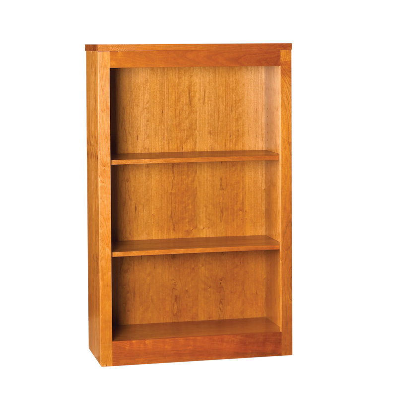 Linden Solid Wood Bookcase, (2 Shelves) 48" H x 20" W x 13" D