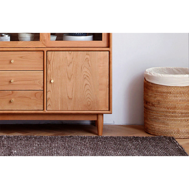 Petite armoire d'appoint en verre