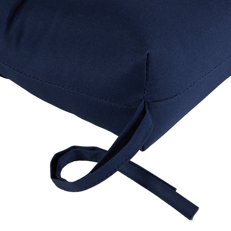 Coussin de banc d'extérieur Shipton, Bleu marine, 5", L 51 po x P 18 po