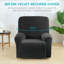 Housse pour fauteuil inclinable à coussins carrés/rectangulaires-1367264838