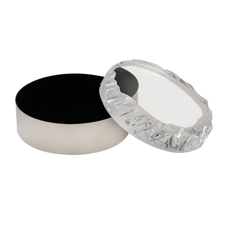 Boîte Caroline - Nickel rond poli