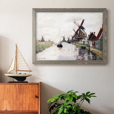" Windmills In Holland, 1871 "
