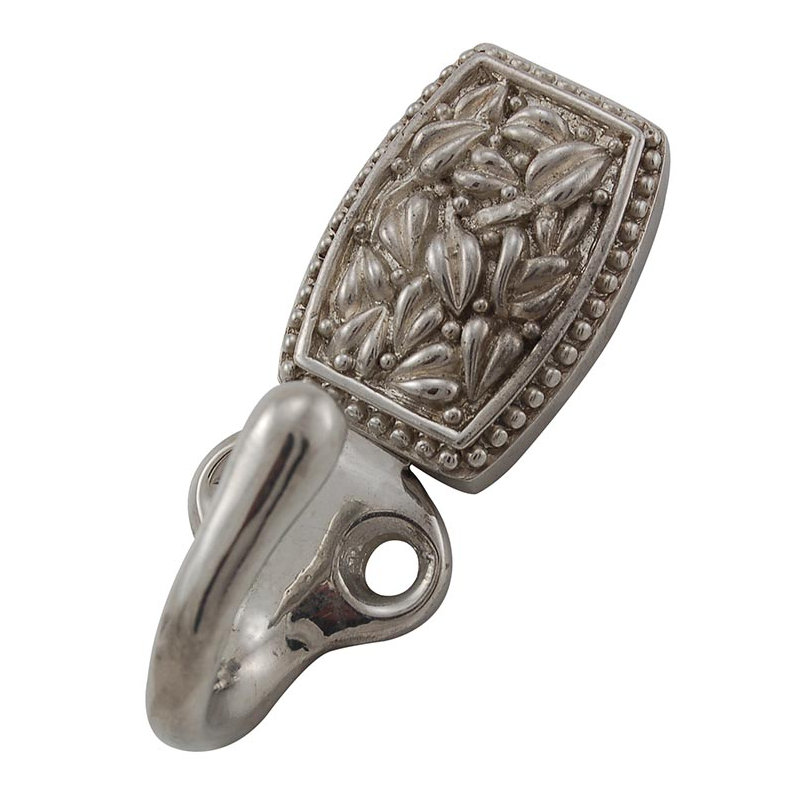 San Michele Wall Hook, Polished Silver