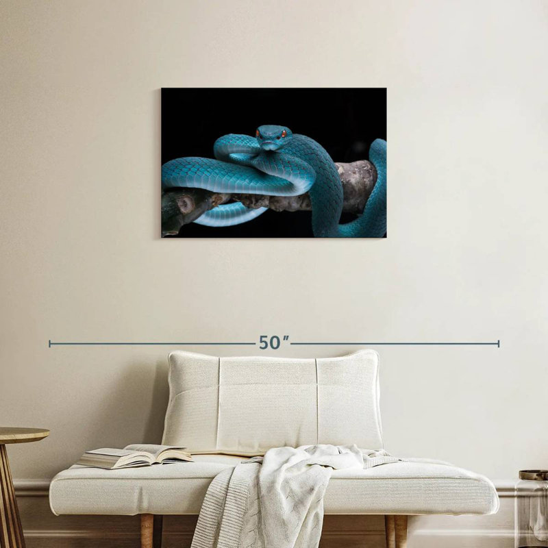 Brampt Snake On Branch, 20" H x 30" W