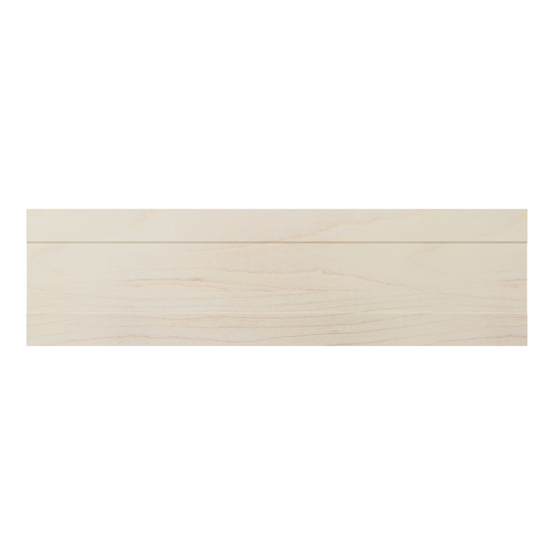 Wm392 - Moulure de bois franc pour rail de chaise Americraft, P 1 po x l 2 3/8 po x L 96 po, érable teinté, Érable