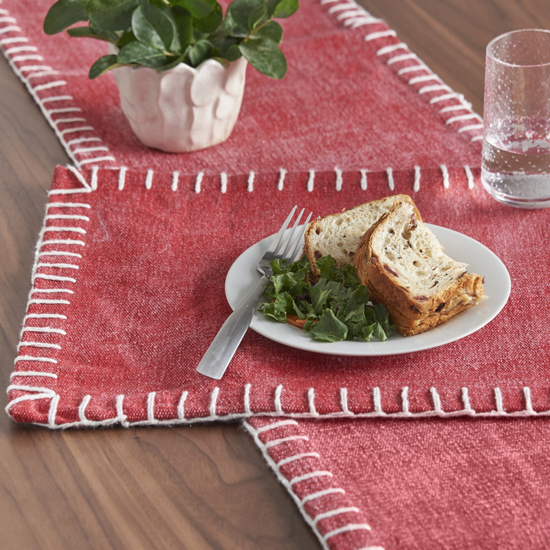 Chemin de table Seabridge Carter, Rouge