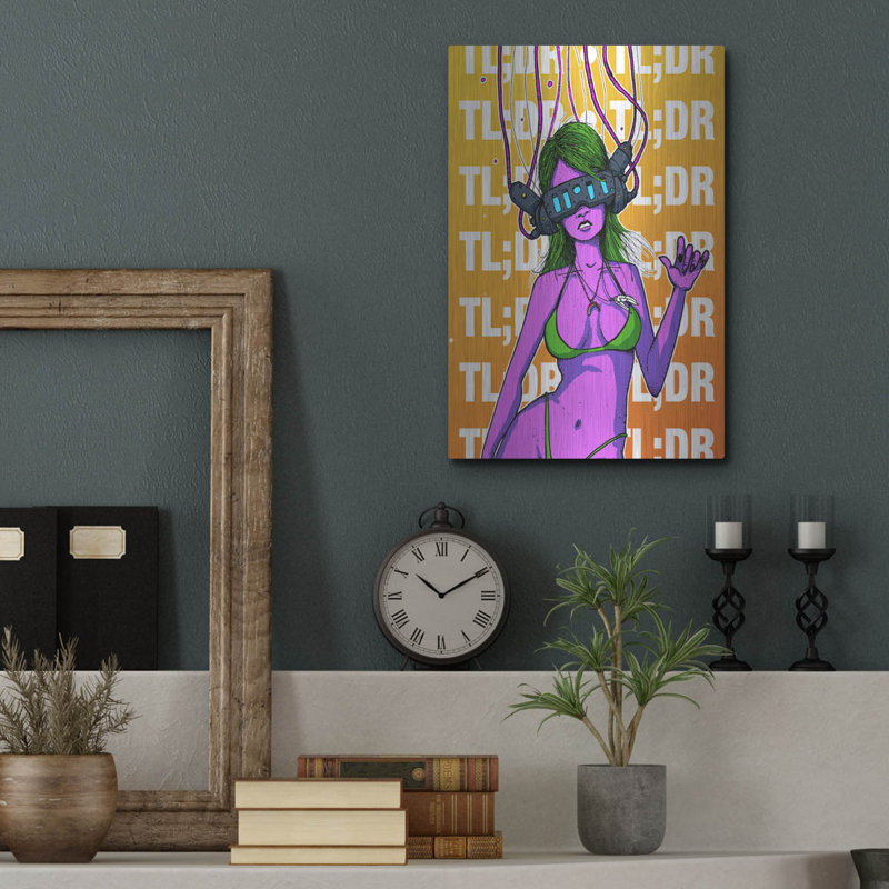 " VR " by Craig Snodgrass, 16" H x 12" W