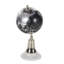 Globe en marbre et plastique cyan-27853205