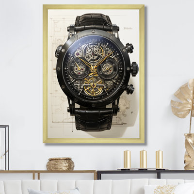 Impression sur toile, montre de luxe, reproduction de mode