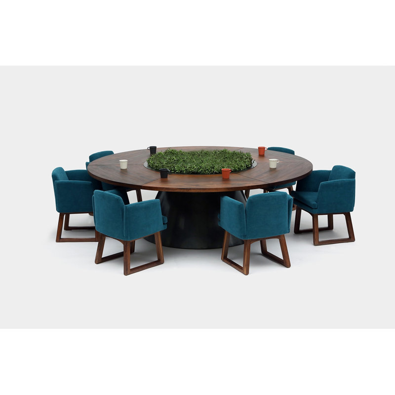 Allison Upholstered Arm Chair, Peacock
