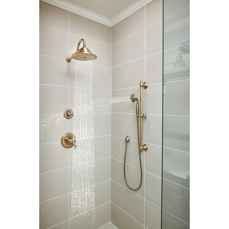 Cassidy™ 7" Shower Wall Trim, Champagne Bronze
