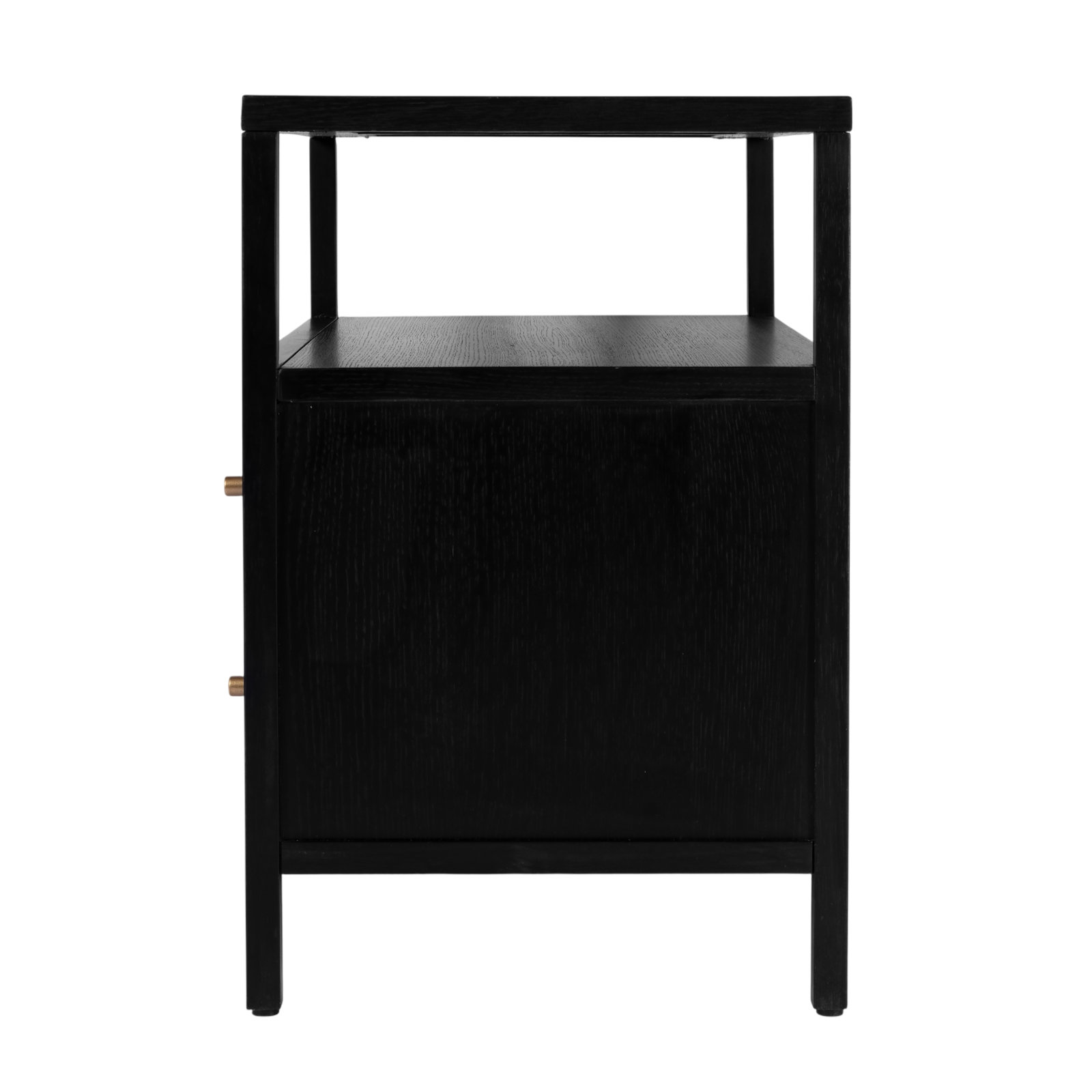 Sloane 2-Drawer Nightstand, Black